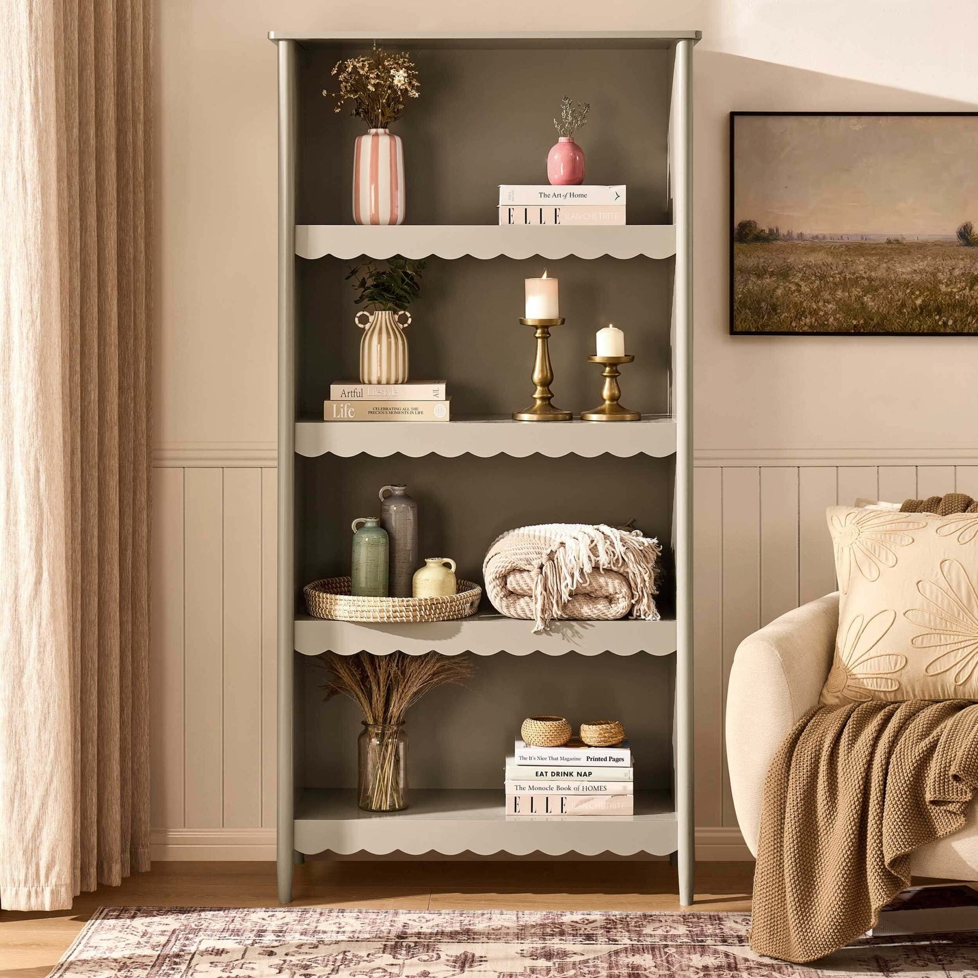 Betty Bookshelf - Taupe - DUSK