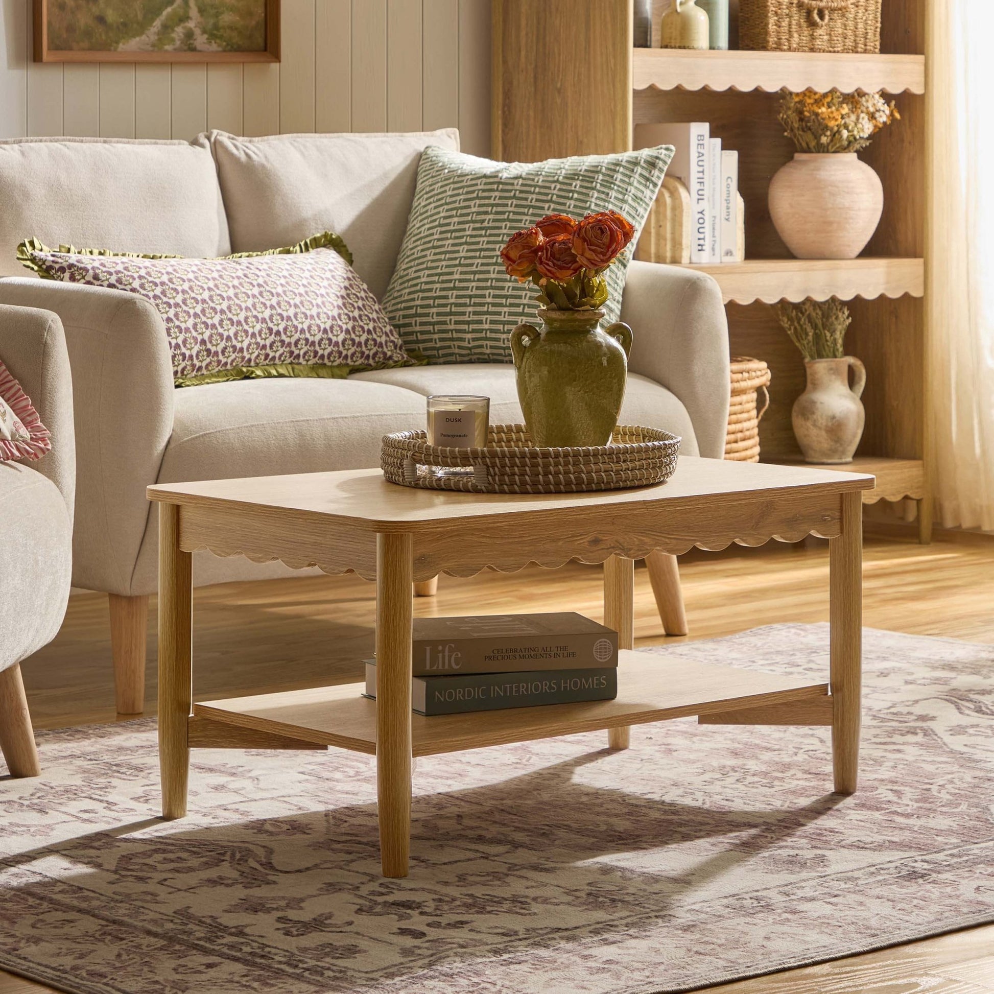 Betty Coffee Table - Light Wood - DUSK