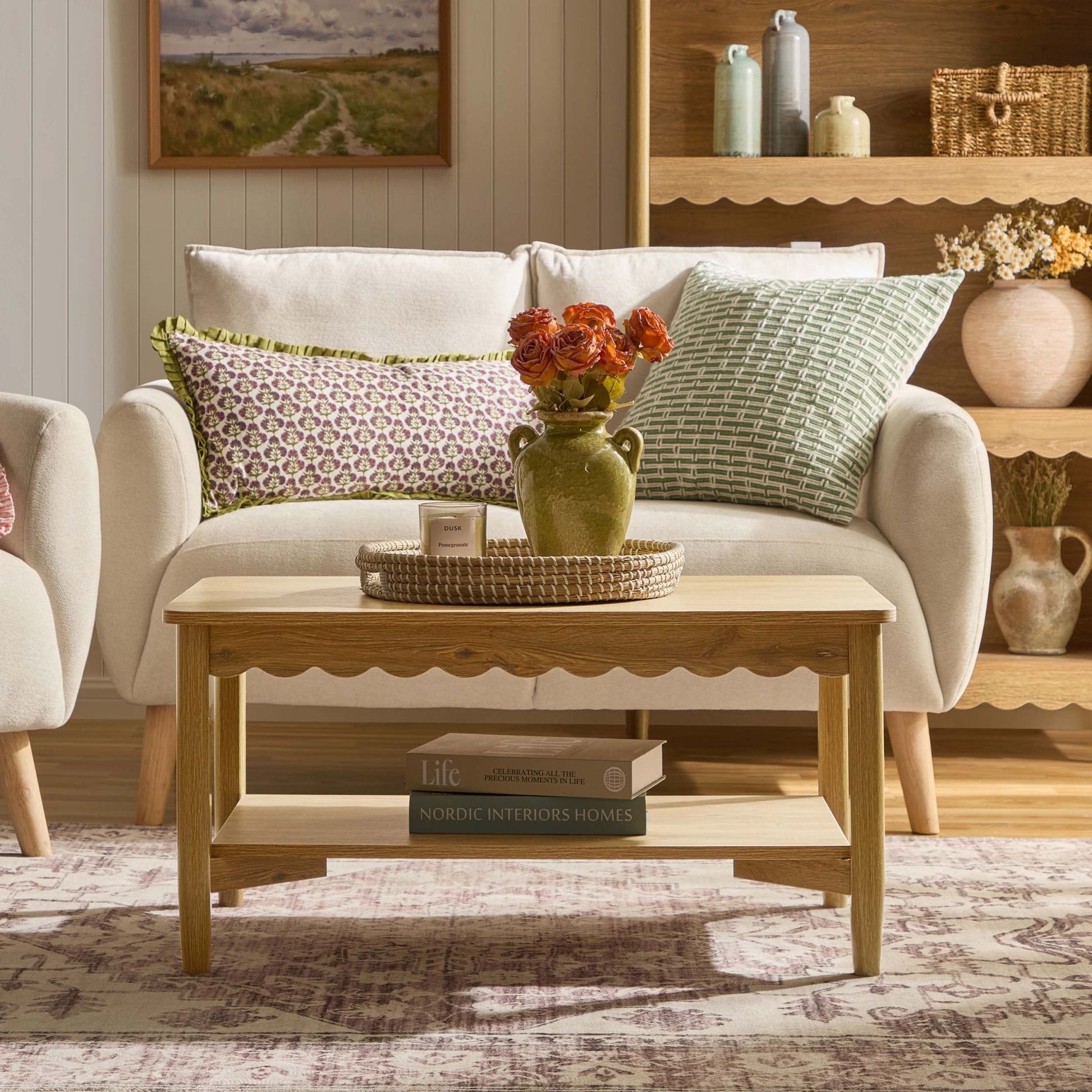 Betty Coffee Table - Light Wood - DUSK