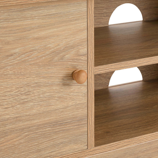 Betty Tv Unit for TVs up to 60" - Light Wood - DUSK