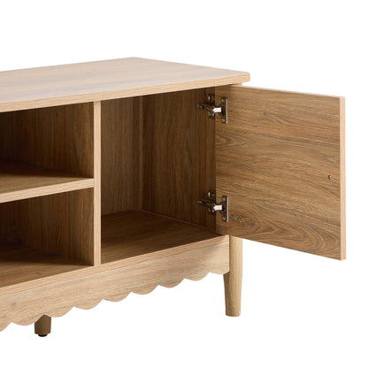Betty Tv Unit for TVs up to 60" - Light Wood - DUSK