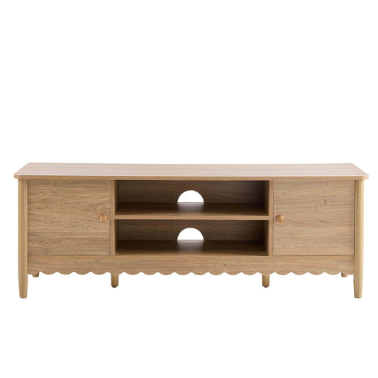 Betty Tv Unit for TVs up to 60" - Light Wood - DUSK