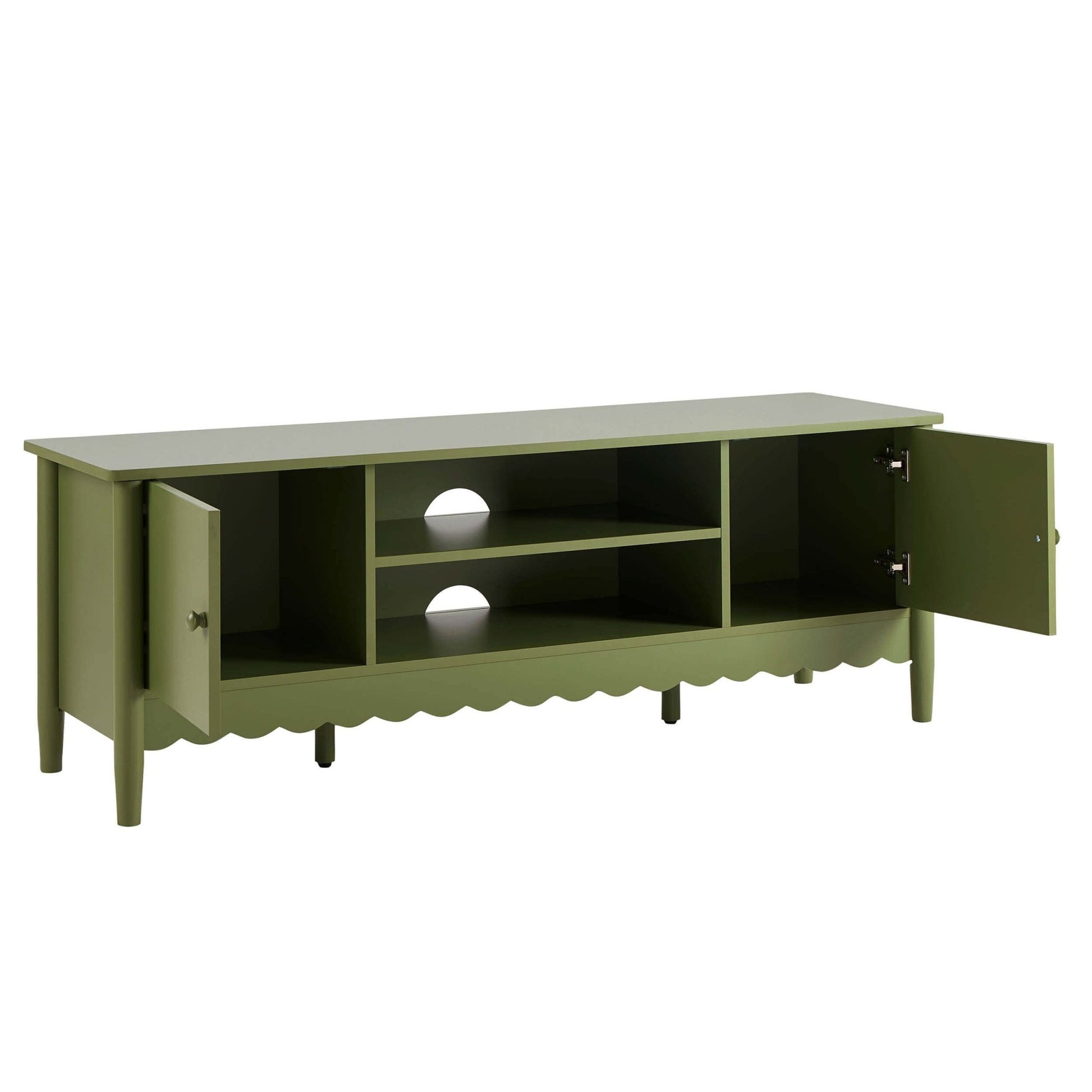 Betty Tv Unit for TVs up to 60" - Olive - DUSK