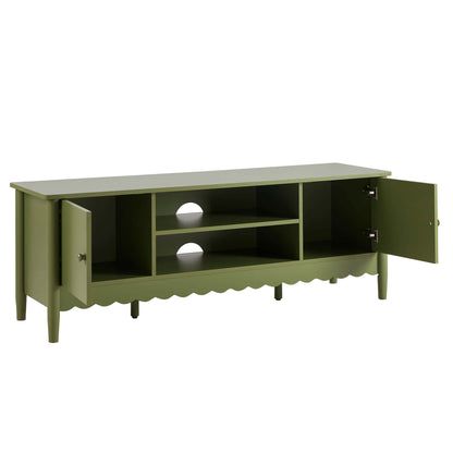Betty Tv Unit for TVs up to 60" - Olive - DUSK