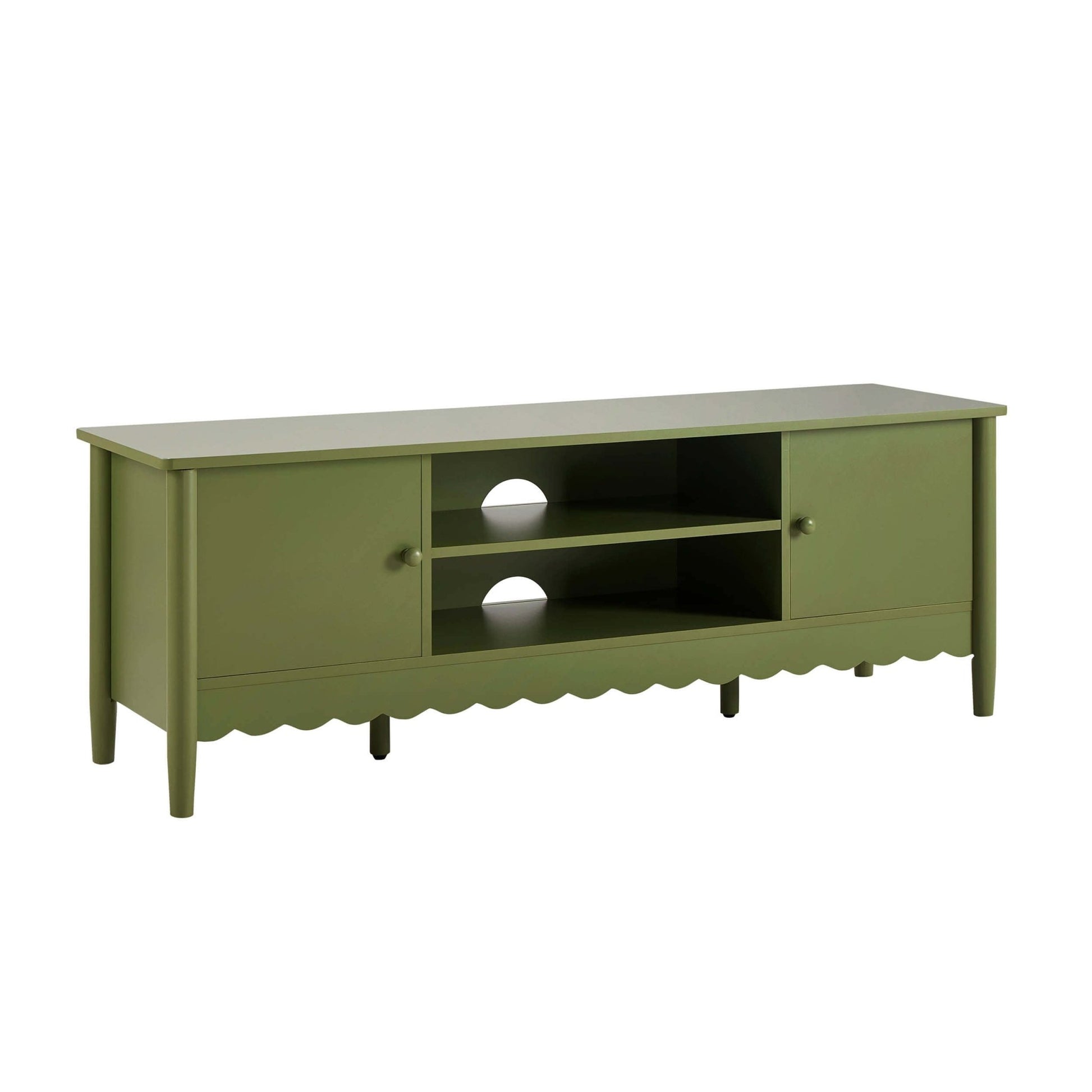 Betty Tv Unit for TVs up to 60" - Olive - DUSK