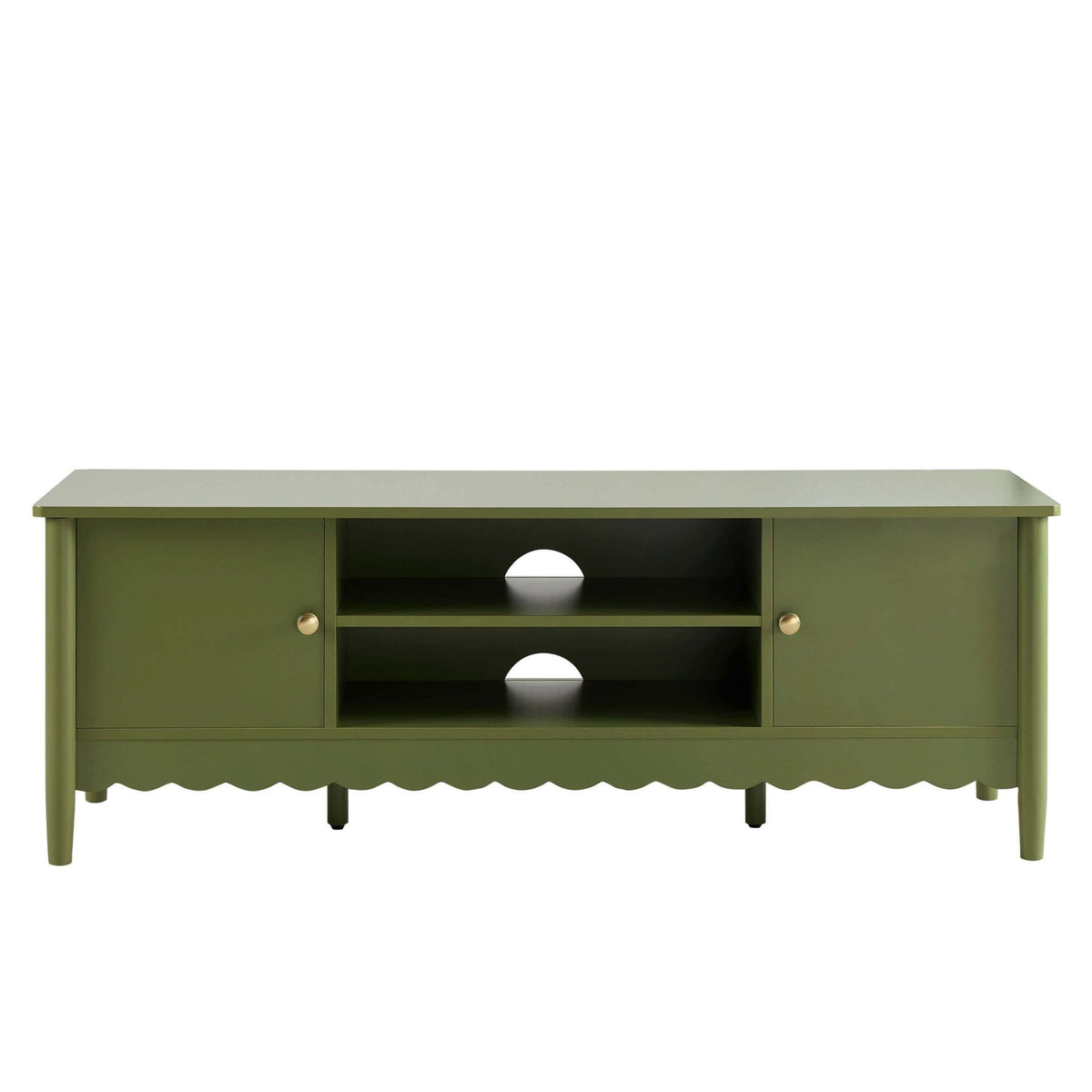 Betty Tv Unit for TVs up to 60" - Olive - DUSK