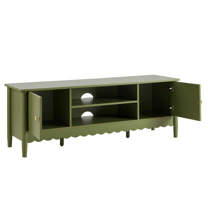 Betty Tv Unit for TVs up to 60" - Olive - DUSK