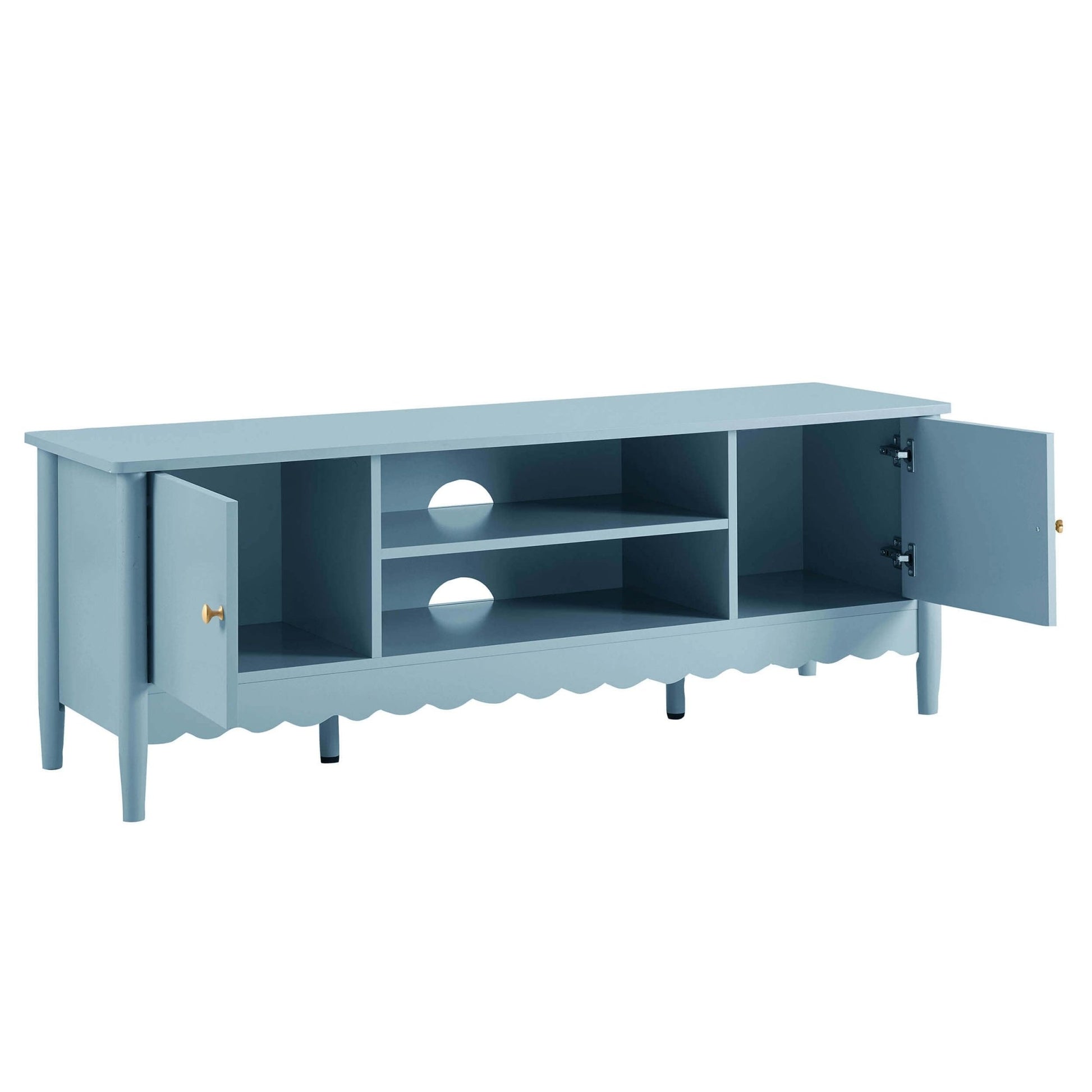 Betty Tv Unit for TVs up to 60" - Sky Blue - DUSK