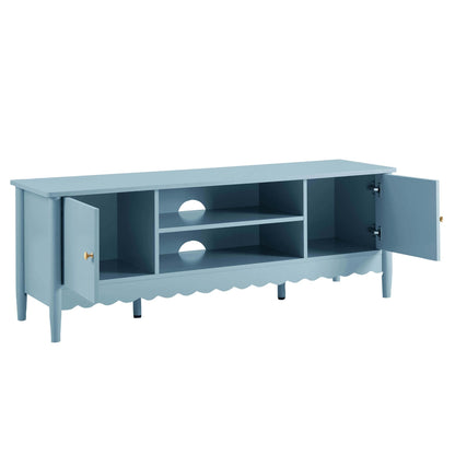 Betty Tv Unit for TVs up to 60" - Sky Blue - DUSK