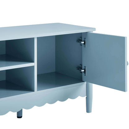 Betty Tv Unit for TVs up to 60" - Sky Blue - DUSK