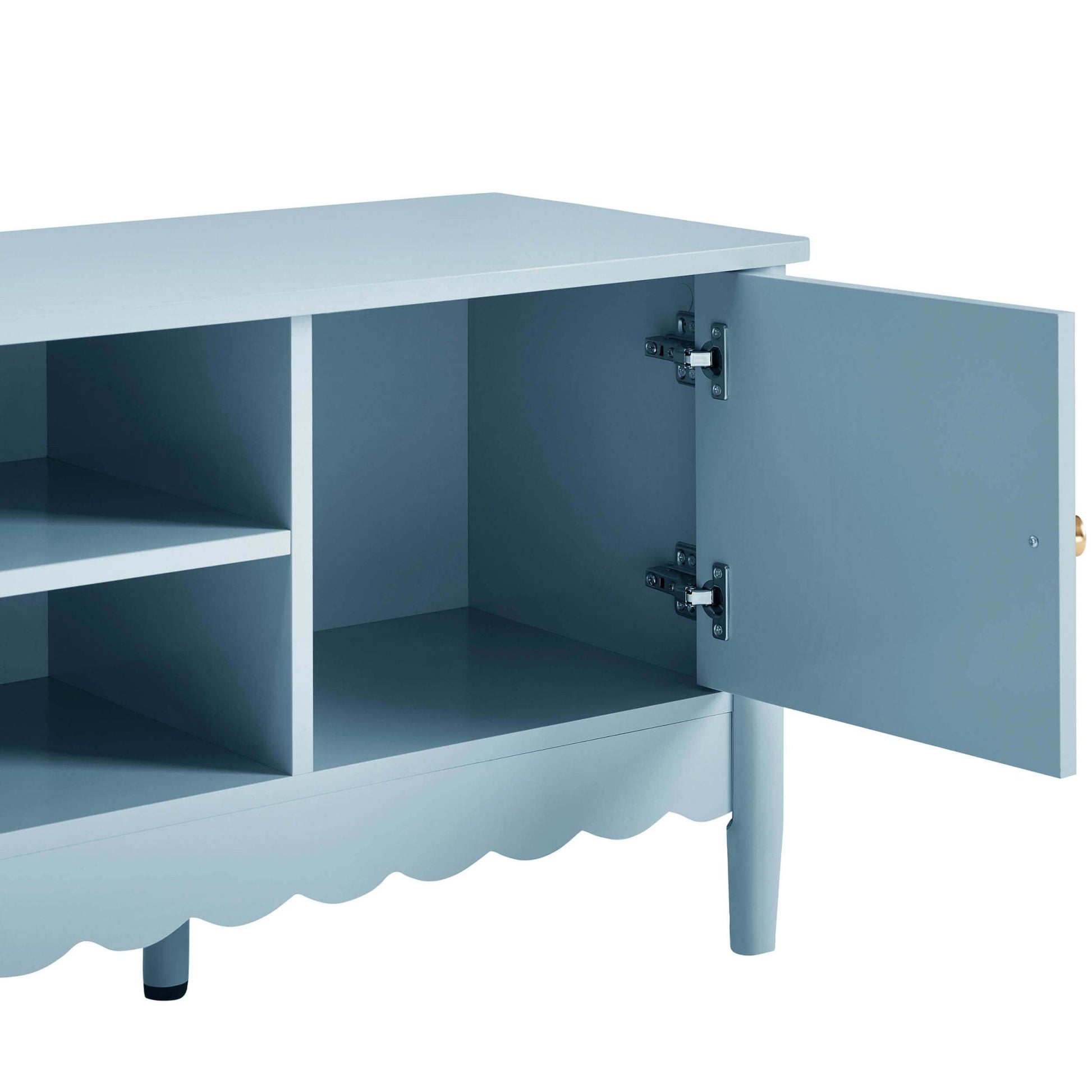 Betty Tv Unit for TVs up to 60" - Sky Blue - DUSK