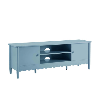 Betty Tv Unit for TVs up to 60" - Sky Blue - DUSK