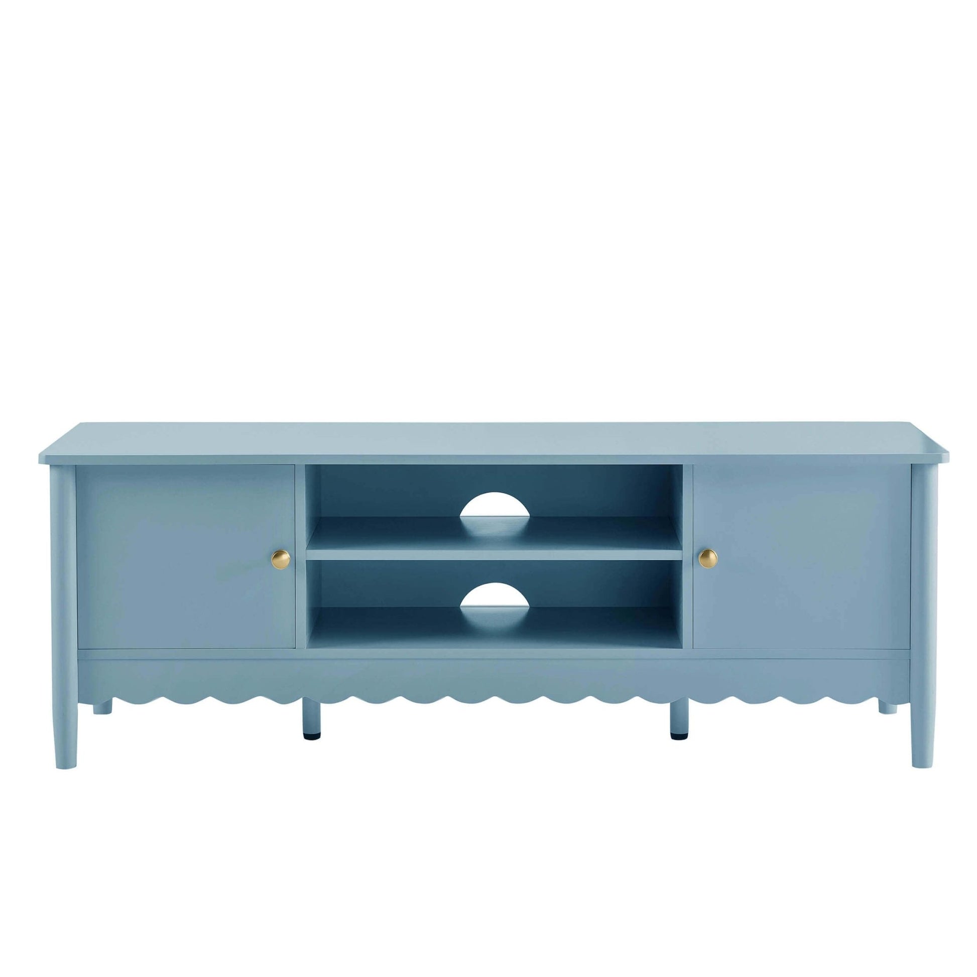 Betty Tv Unit for TVs up to 60" - Sky Blue - DUSK