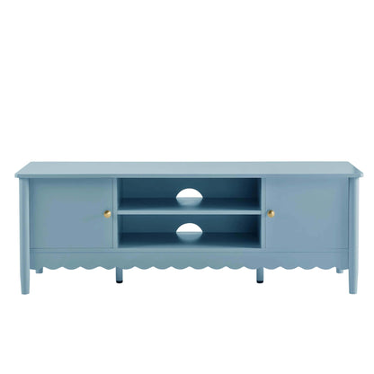 Betty Tv Unit for TVs up to 60" - Sky Blue - DUSK