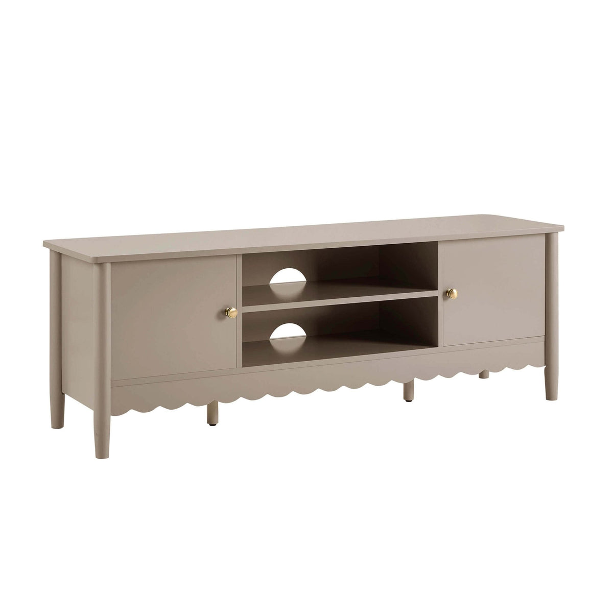 Betty Tv Unit for TVs up to 60" - Taupe - DUSK