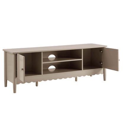 Betty Tv Unit for TVs up to 60" - Taupe - DUSK