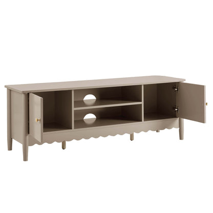 Betty Tv Unit for TVs up to 60" - Taupe - DUSK