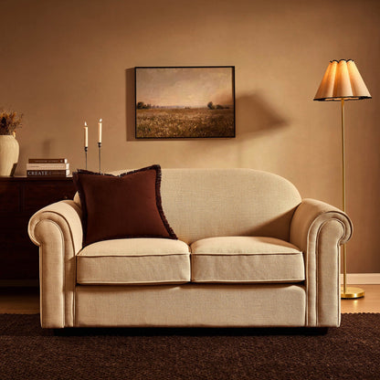 Beverley 2 Seater Sofa - Beige - DUSK