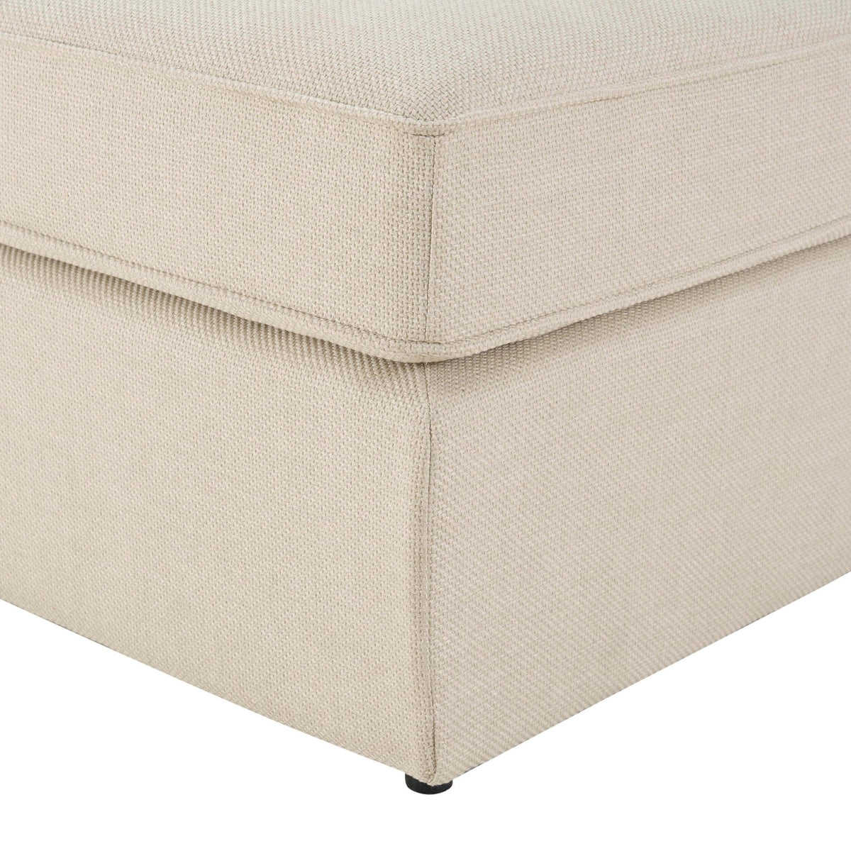 Beverley Pouffe - Beige - DUSK