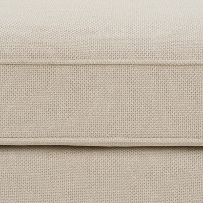 Beverley Pouffe - Beige - DUSK