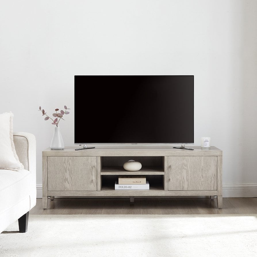Blair 140cm TV Unit - Ash - DUSK
