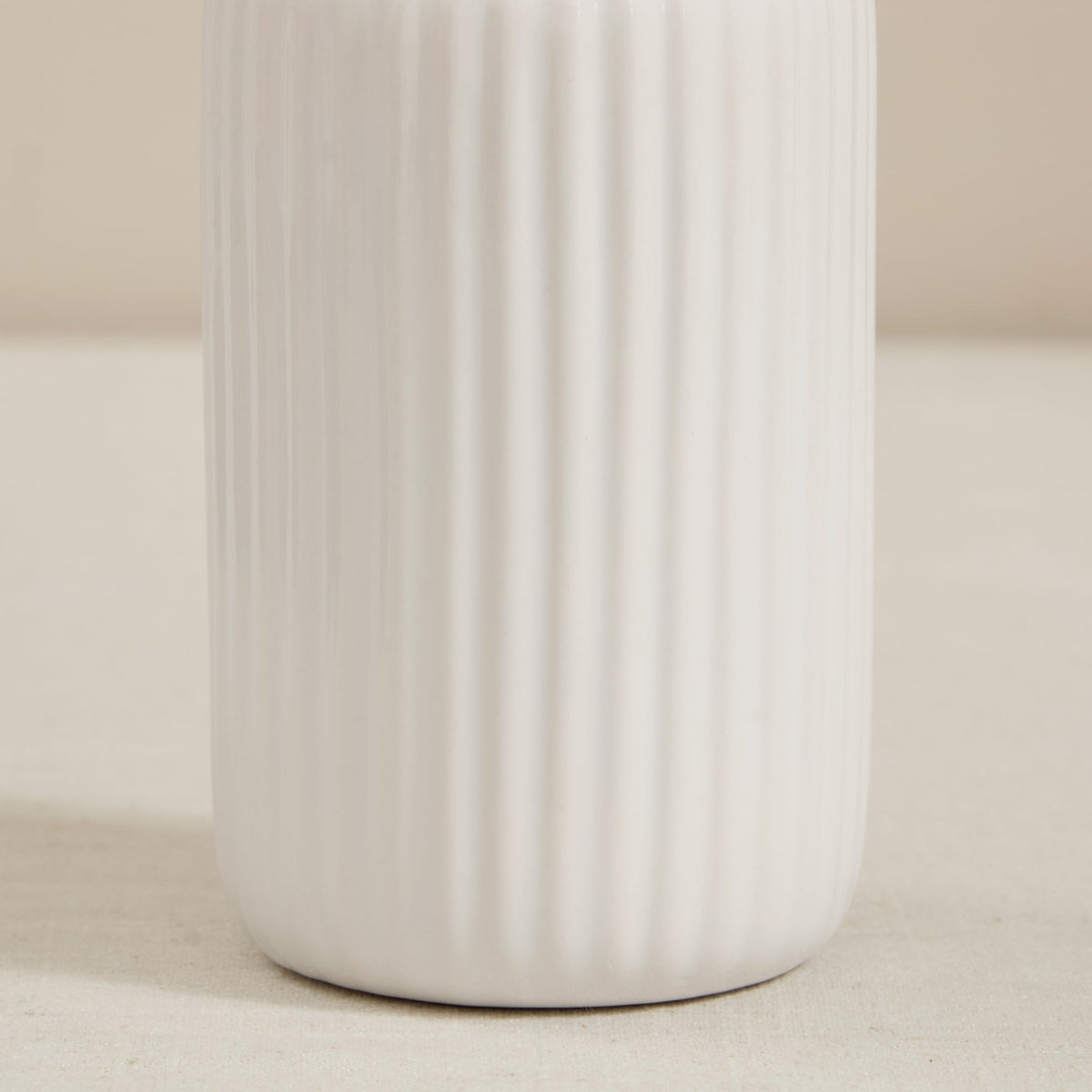 Blake Ribbed Glaze Accessories Bundle - Set of 2 - White - DUSK