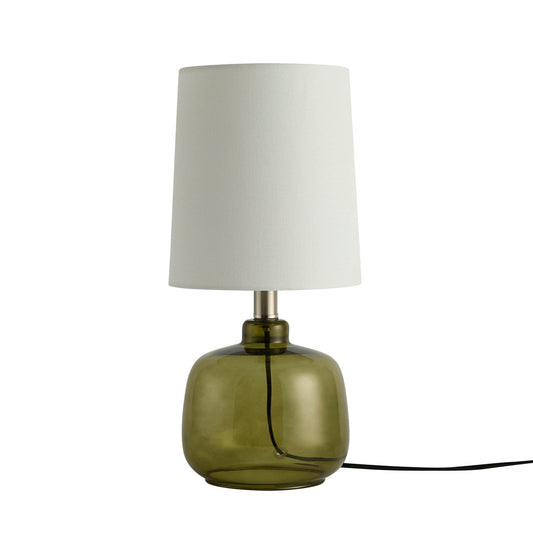 Blanco Glass Table Lamp - Bottle Green - DUSK