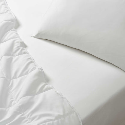 Bloomsbury 1000 Thread Count Fitted Sheet - White - DUSK
