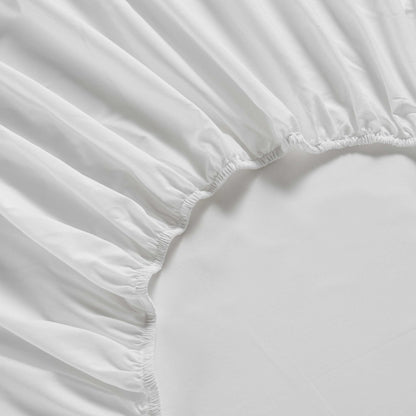 Bloomsbury 1000 Thread Count Fitted Sheet - White - DUSK