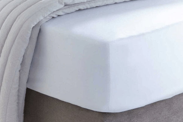 Bloomsbury Fitted Sheet - 1000 Thread Count - White - DUSK