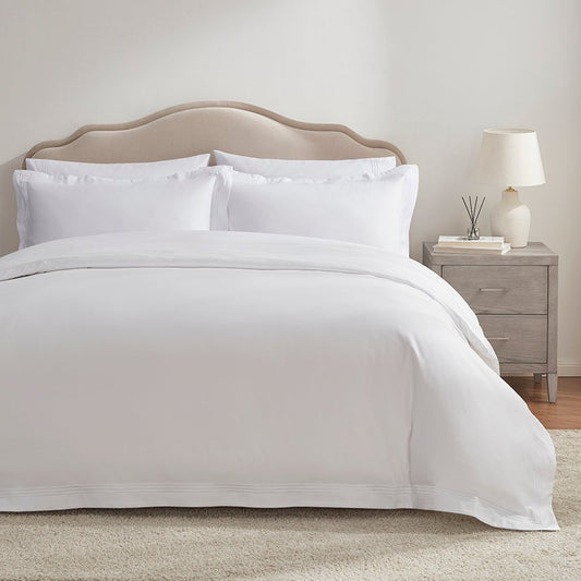 Bloomsbury Oxford Pillowcase Standard - White - DUSK