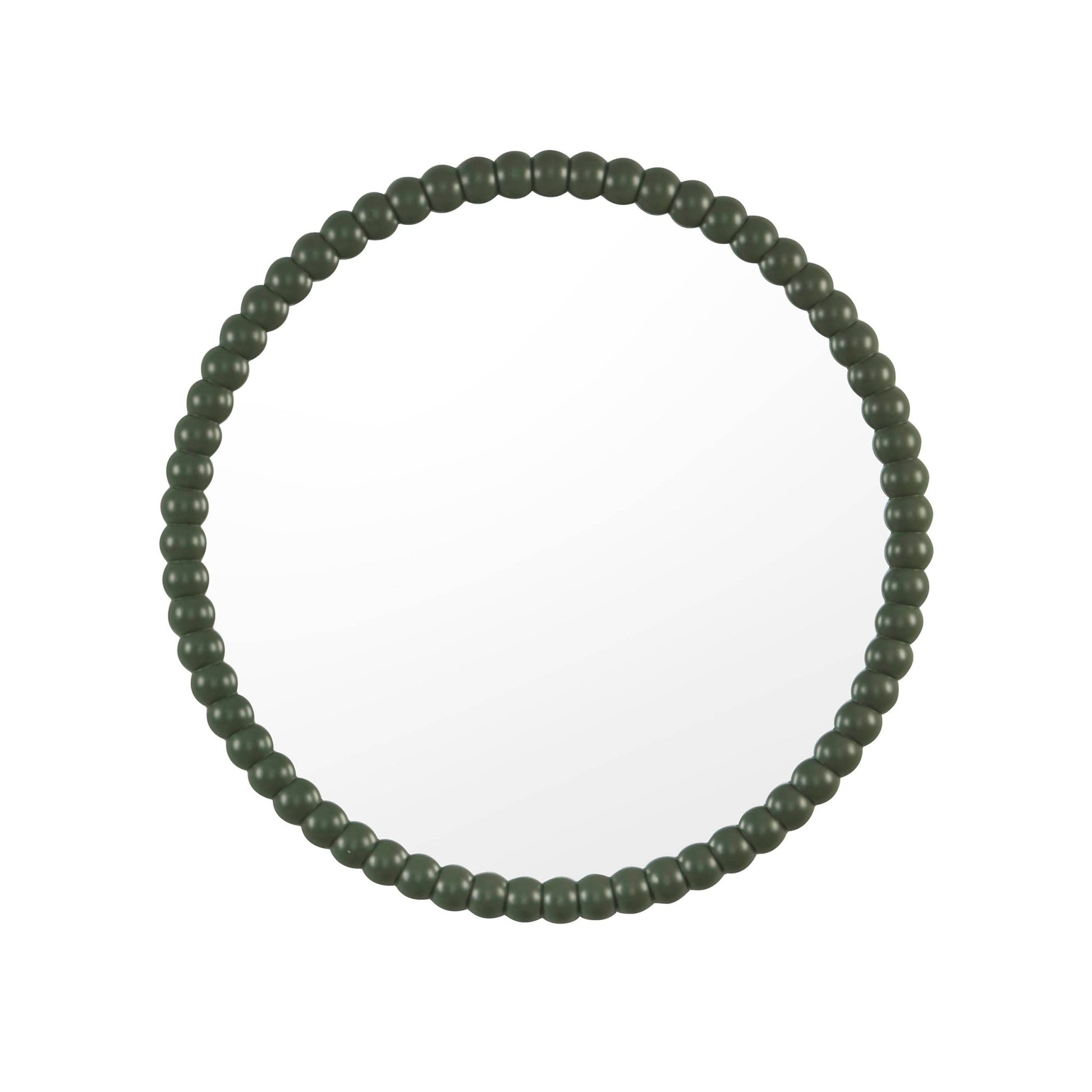 Bobbin Round Wall Mirror - Vetiver - DUSK