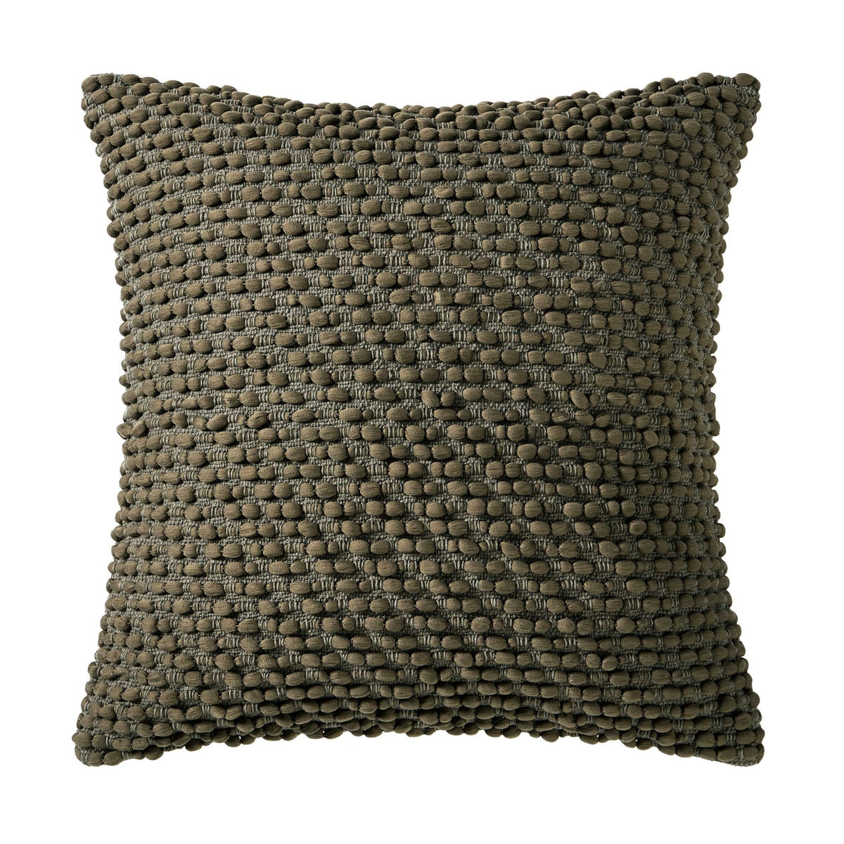 Bobble Loop Sofa Cushion Cover - Dark Green - DUSK