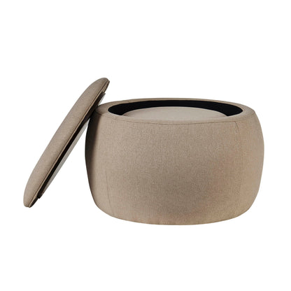 Bodhi Ottoman Storage Pouffe Set - Oatmeal - DUSK