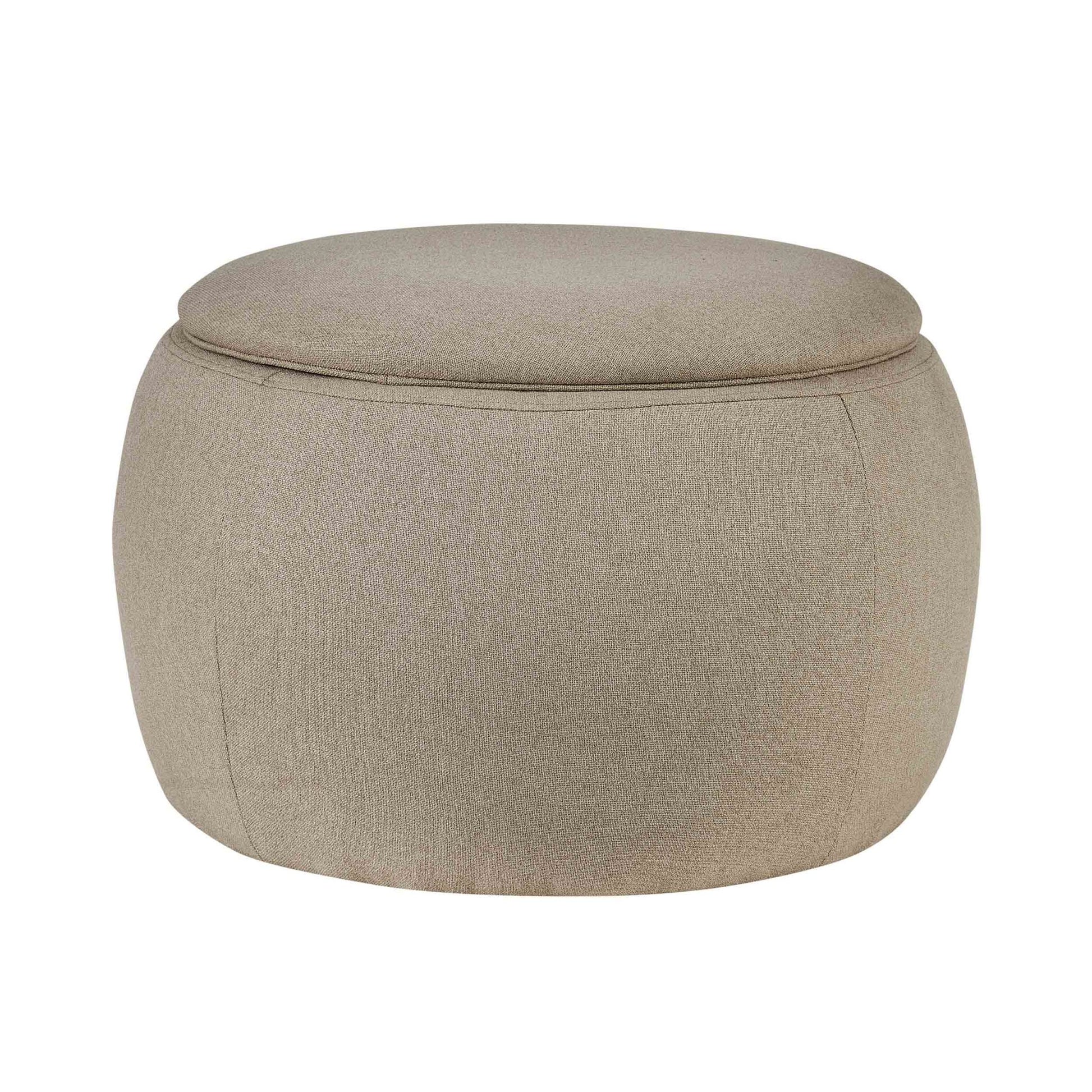 Bodhi Ottoman Storage Pouffe Set - Oatmeal - DUSK