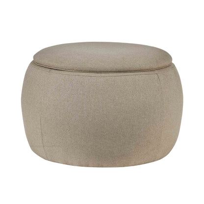 Bodhi Ottoman Storage Pouffe Set - Oatmeal - DUSK