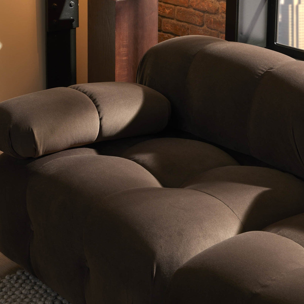 Bondi 2 Seater Sofa - Cappuccino - DUSK
