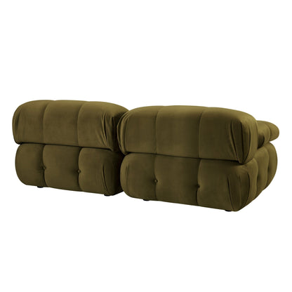 Bondi 2 Seater Sofa - Rich Green - DUSK