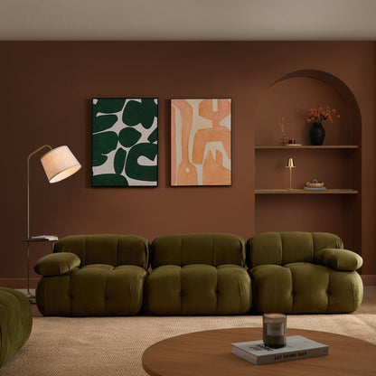 Bondi 3 Seater Sofa Rich Green - DUSK