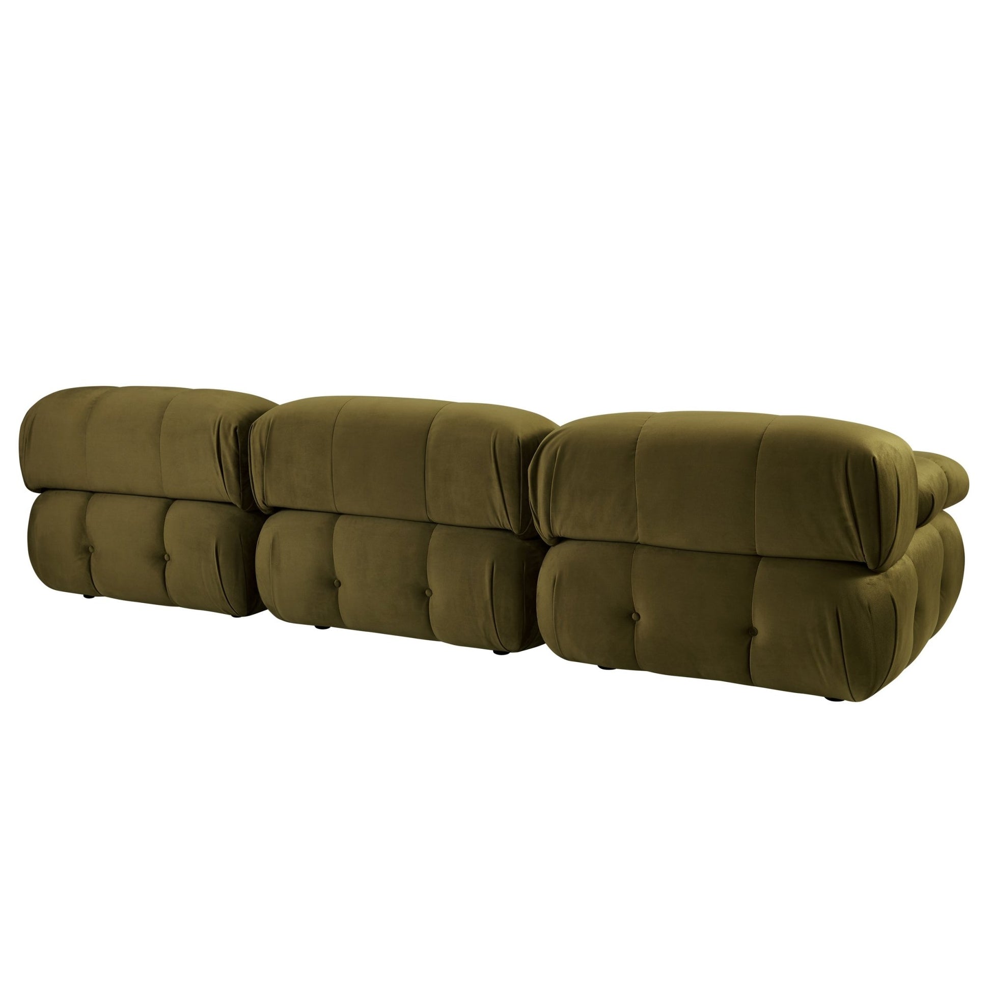 Bondi 3 Seater Sofa Rich Green - DUSK