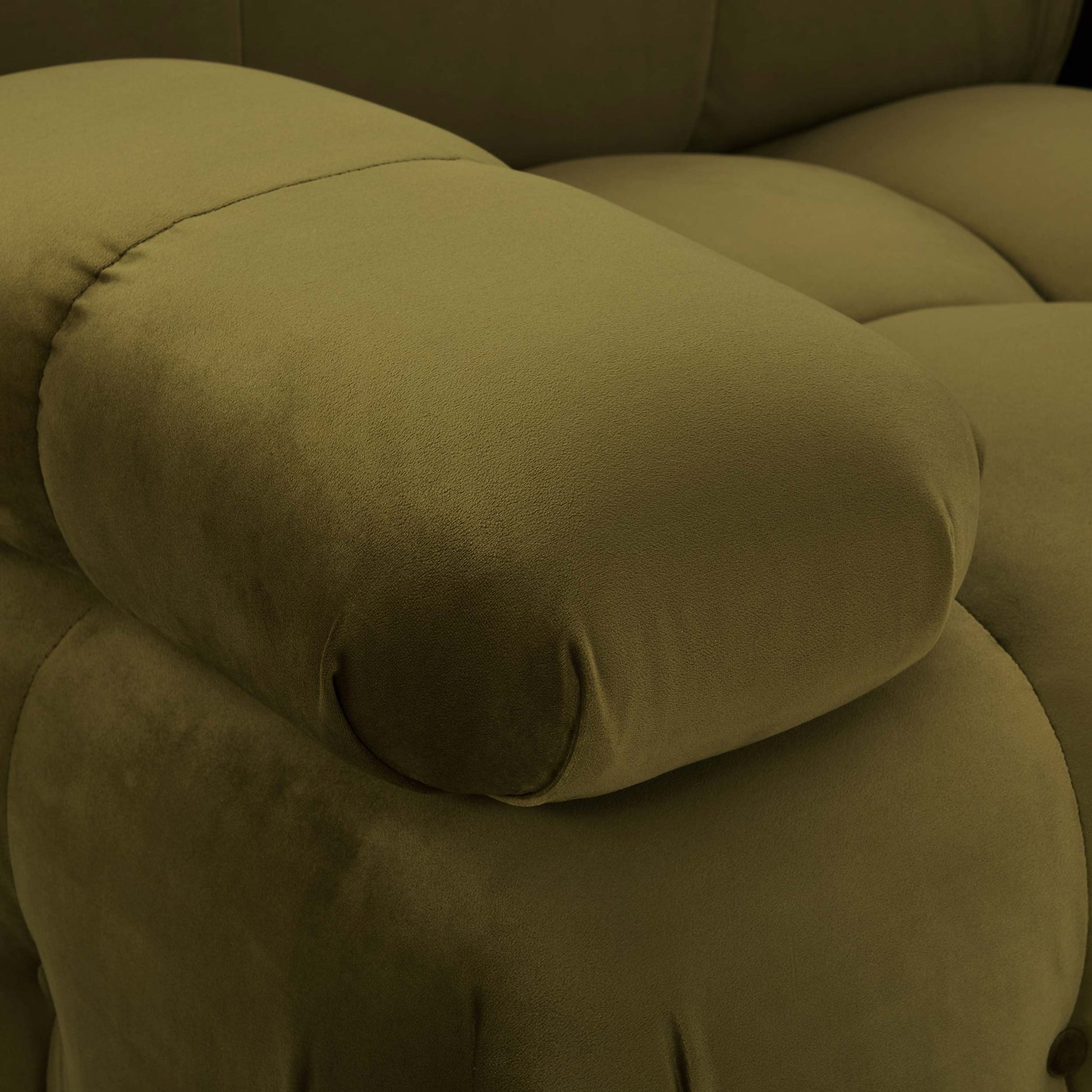 Bondi 3 Seater Sofa Rich Green - DUSK