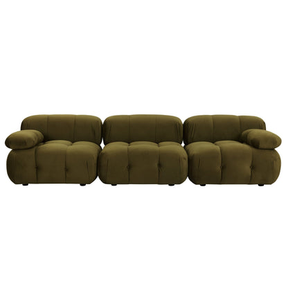 Bondi 3 Seater Sofa Rich Green - DUSK