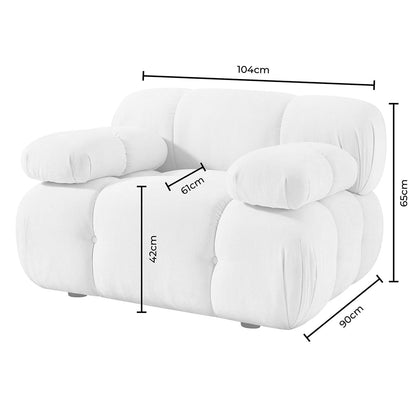 Bondi Armchair - Rich Green - DUSK