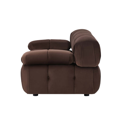 Bondi Compact 2 Seater Sofa - Cappuccino - DUSK