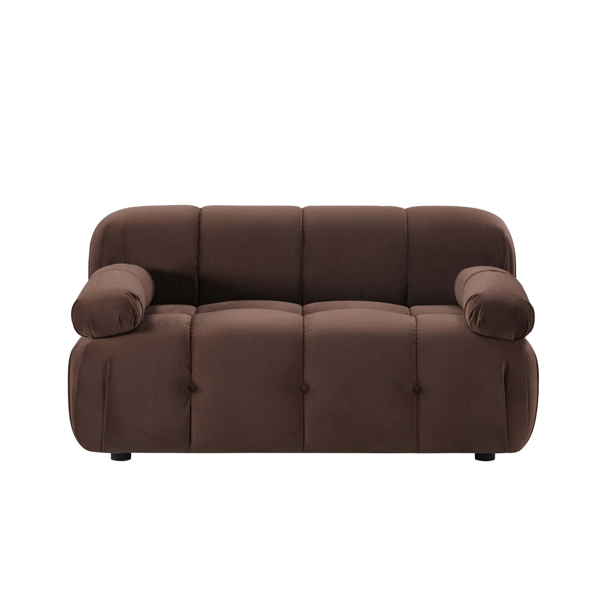 Bondi Compact 2 Seater Sofa - Cappuccino - DUSK
