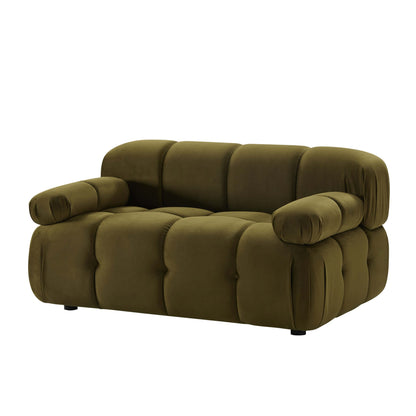 Bondi Compact 2 Seater Sofa - Rich Green - DUSK