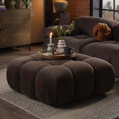 Bondi Pouffe - Cappuccino - DUSK