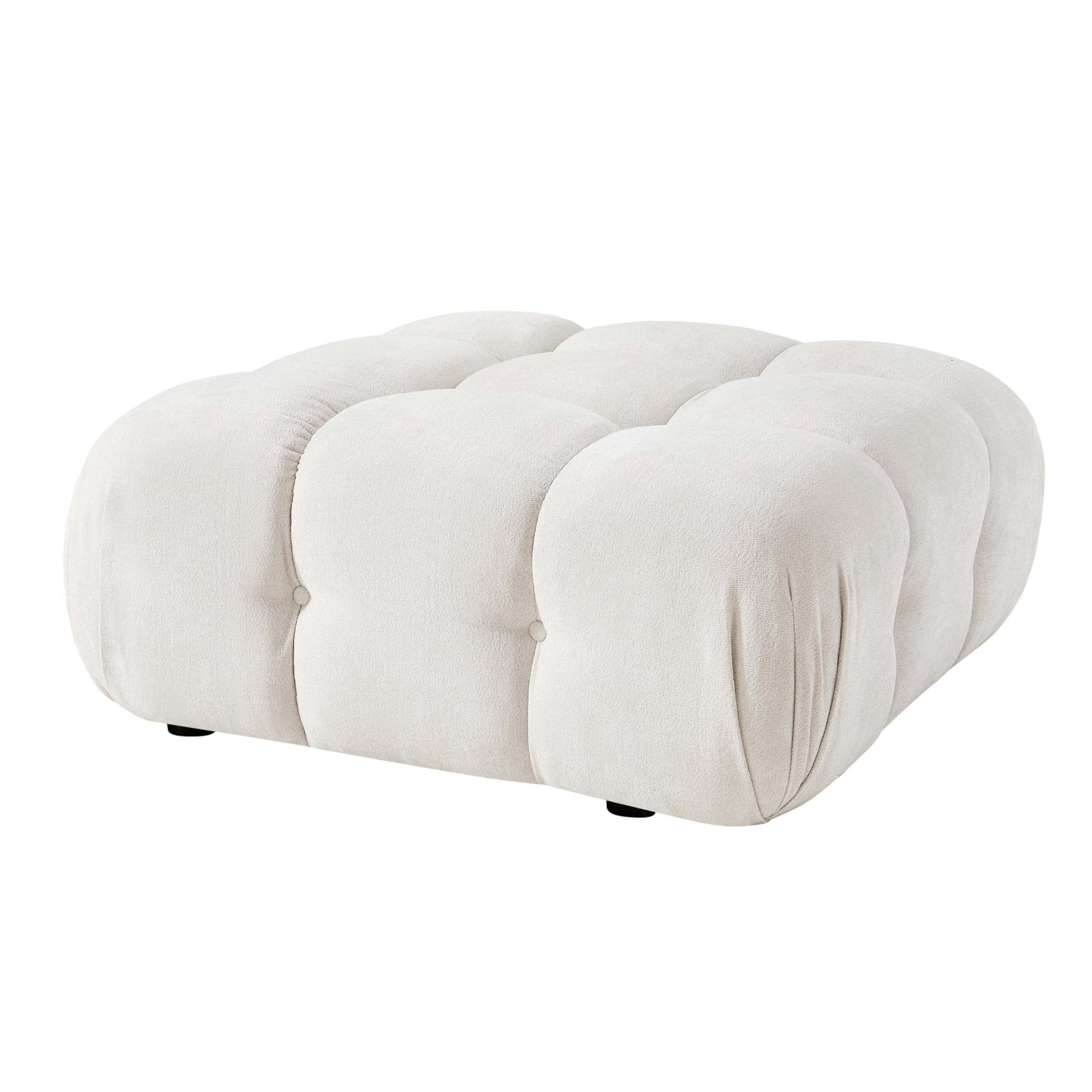 Bondi Pouffe - Ivory - DUSK