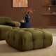 Bondi Pouffe Rich Green - DUSK