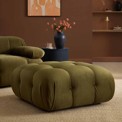 Bondi Pouffe Rich Green - DUSK